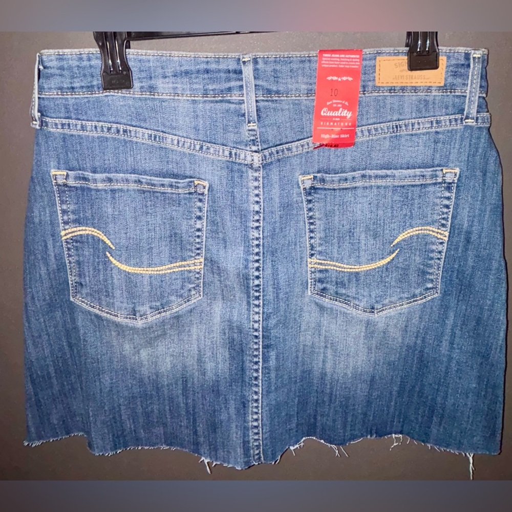 Denim Mini Skirt - Picture 8 of 15